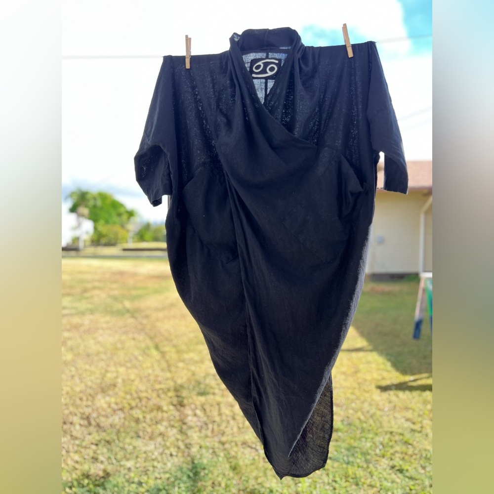 69 | Sixty-Nine US 100% Linen Cocoon dress - M